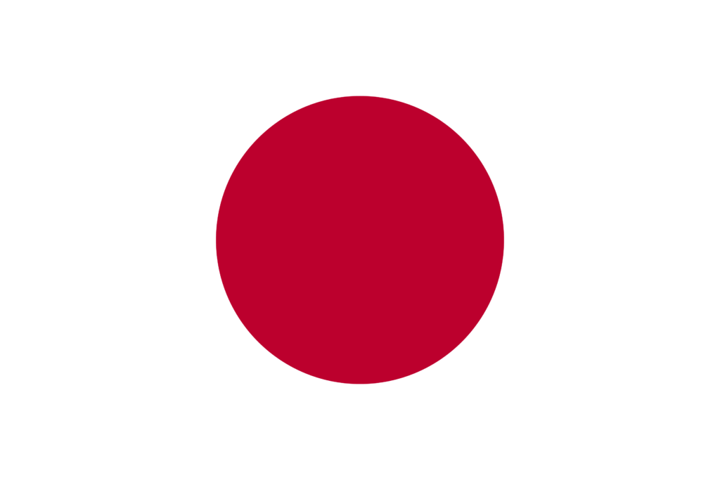 Flagge Japan